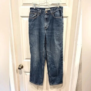 L.L.Bean Original Fit Straight Leg Jeans Medium Wash 100% Cotton Size Women’s 12